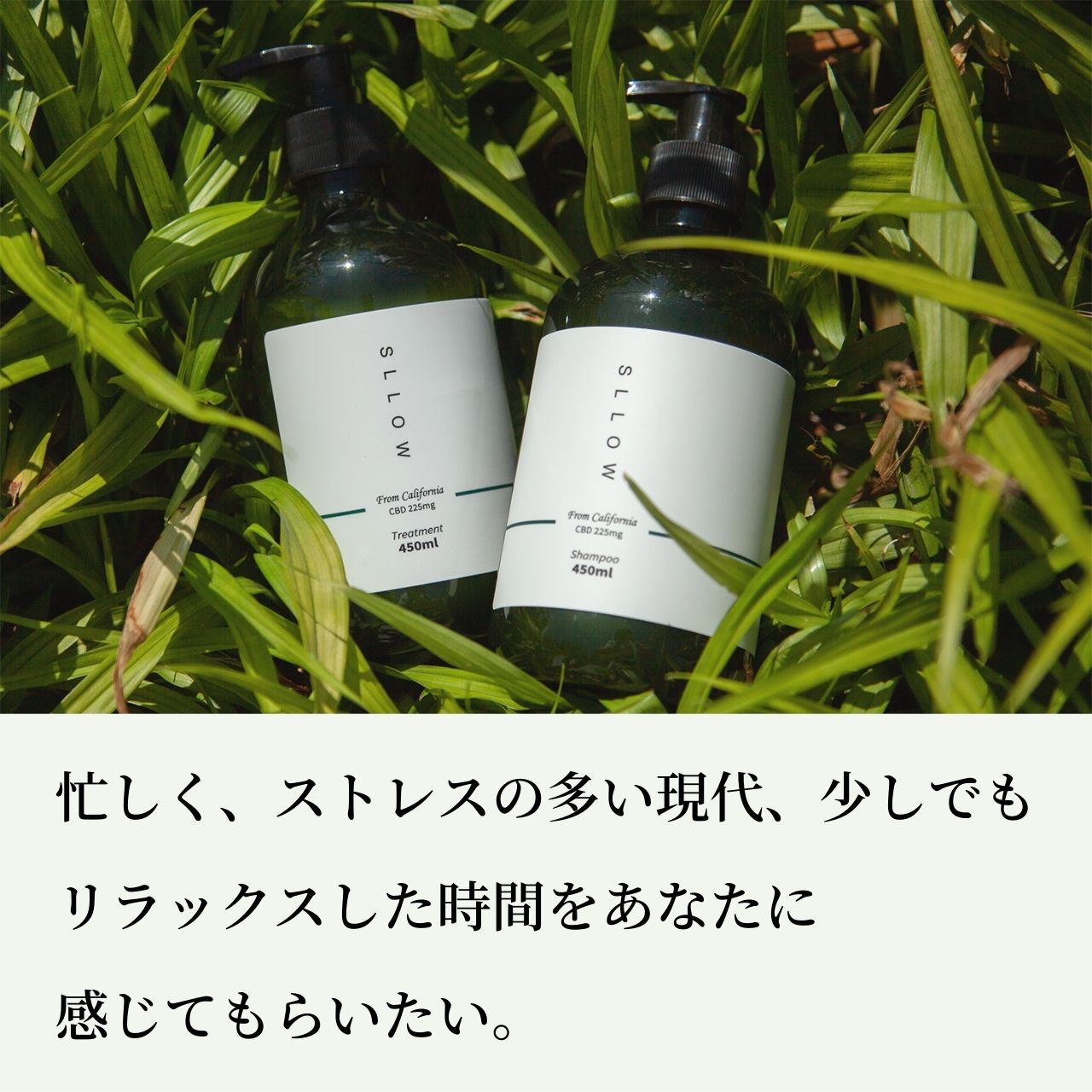 CBDシャンプー｜CBD225mg｜450ml